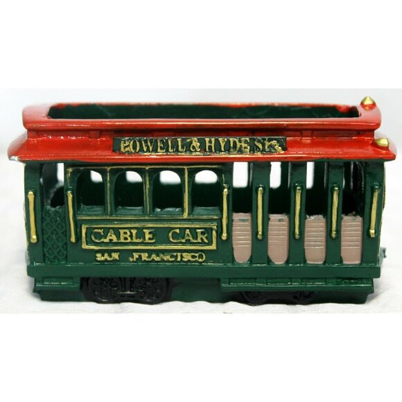 SNCO Powell & Hyde St San Francisco Cable Trolley Car Souvenir Holder - Picture 1 of 8